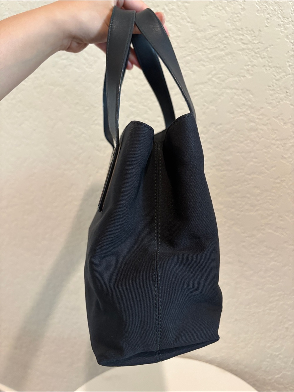 Salvatore Ferragamo Black Mini Tote Handbag - Picture 5 of 13